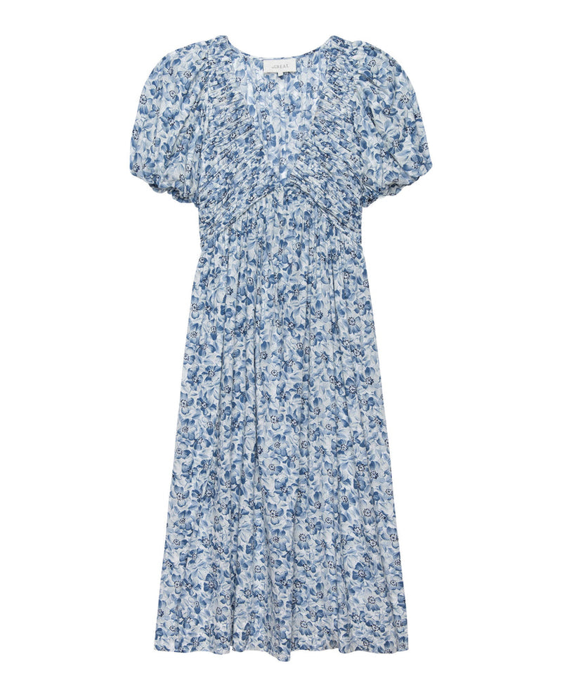 THE GALLERY DRESS SKY FLORAL