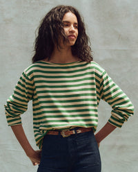 Sailor sweater dill stripe