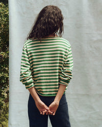 Sailor sweater dill stripe